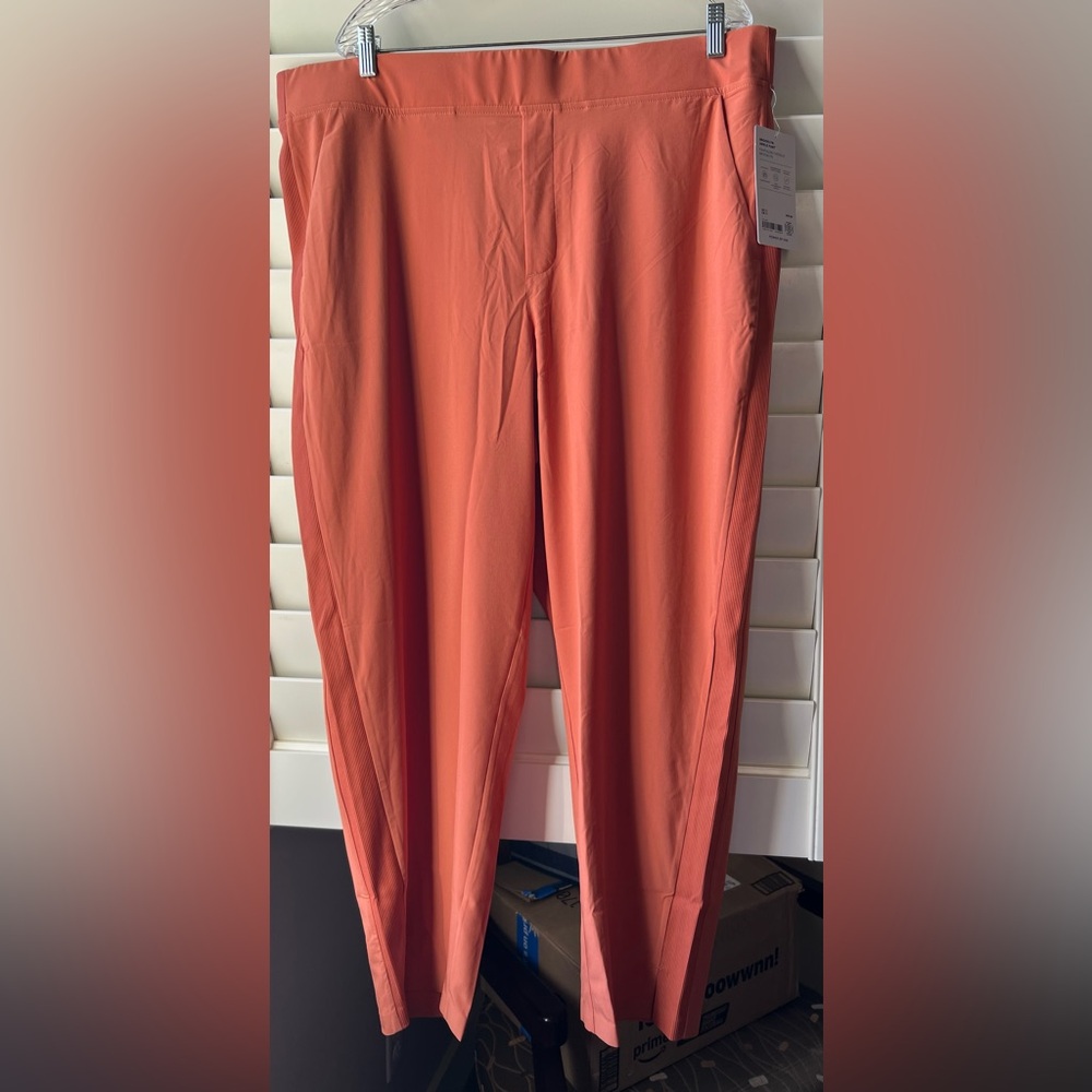 Athleta - Brooklyn Ankle Pant - Size 20 - NWT (pumpkin color)Straight-Leg Pants